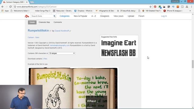 How to Choose free fonts and install to use - 5 Minutes Tip [Eng Sub] смотреть онлайн