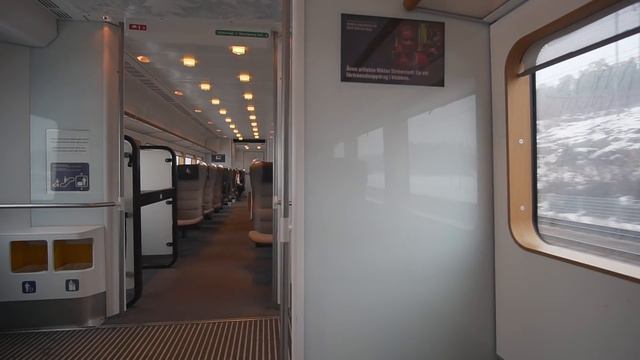Sweden, Stockholm, Ride With Arlanda Express To Arlanda Airport Terminal 5