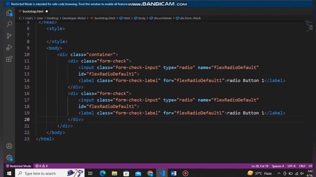 Bootstrap Radio button and Checkbox latest version by html css смотреть онлайн