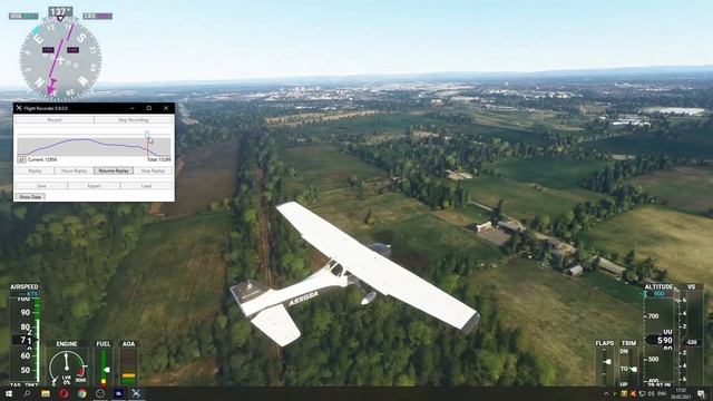 Microsoft Flight Simulator 2020 ► Replay, Запись Полета, Посадки ► Flight Recorder