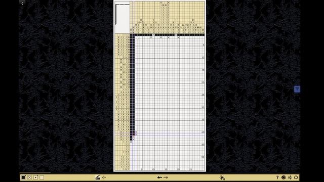 #9_7 Японские кроссворды "Катана" 30x50 смотреть онлайн