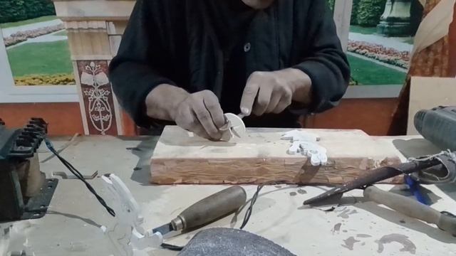 зайчики зима -весна .деревянная игрушка на планках . смотреть онлайн