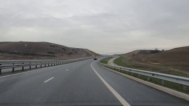 Трасса Таврида Крым в город Бахчисарай на Соколиное смотреть онлайн