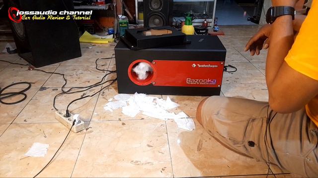 Tes Bazooka Rockford Fosgate 10 Inch Pesanan Lampung