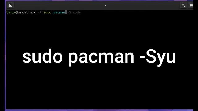 How to install VSCode in Arch linux | Easy Installation смотреть онлайн