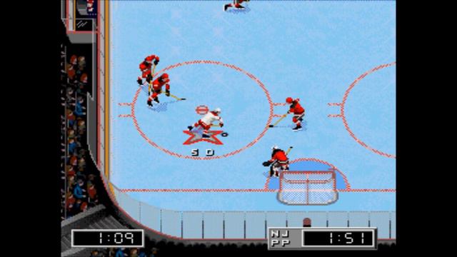 Sega. NHL 96. One game. Easy skill. смотреть онлайн