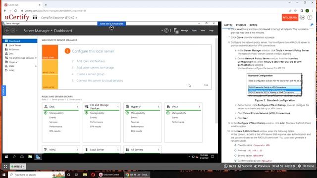 Installing a RADIUS Server смотреть онлайн