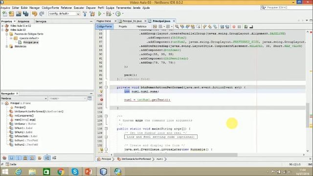 LPOO - AULA 03 - NetBeans - parse e valueOf смотреть онлайн