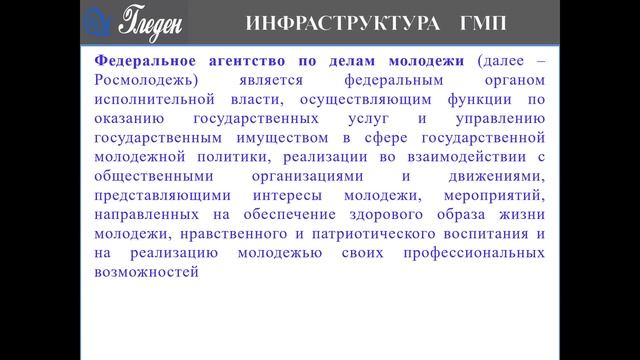 4. Инфраструктура управления молодежной политикой в РФ