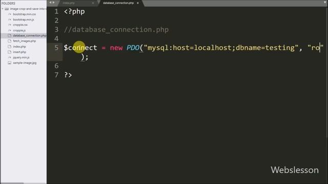 Crop & Insert Image into Mysql using jQuery with PHP Ajax смотреть онлайн