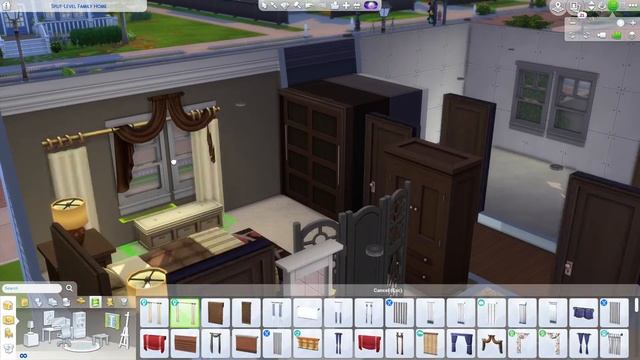 SPLIT-LEVEL FAMILY HOME | Sims 4 Speed Build смотреть онлайн