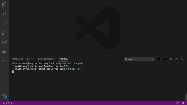 Angular 12 - Creating your first project смотреть онлайн