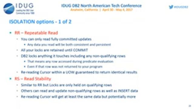 A Beginners Guide to Locks, Latches, Claims and Drains in Db2 for z/OS смотреть онлайн