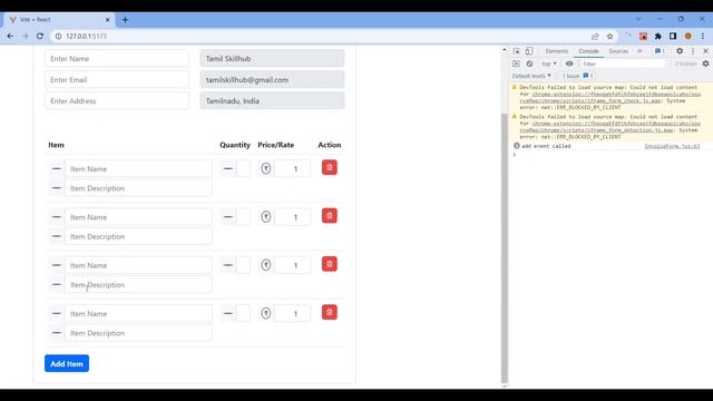 Invoice Generator for Business using React.JS |Invoice Generator like Flipkart Amazon|Tamil Skillhu смотреть онлайн