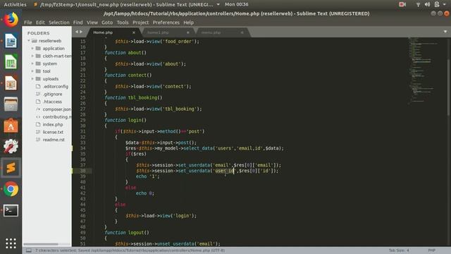 online restaurant management system project in php codeigniter project tutorial with ajax Part 42 смотреть онлайн
