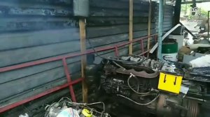 Поставил дизель д144 в Львовский погрузчик.