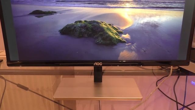 AOC I2379VHE Value IPS monitor REVIEW смотреть онлайн