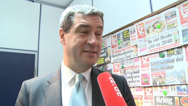 Finanzminister Markus Söder bei der tz: "Die Burka ist kein Signal für Integration" смотреть онлайн