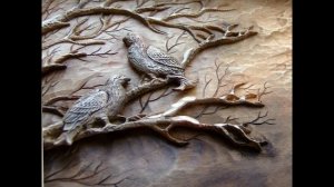 Картины с резьбой по дереву. Автор Мастерская Дубовик