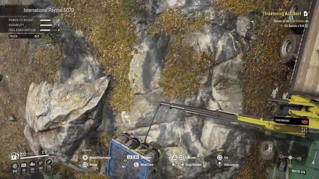 SnowRunner Michigan and Alaska Gameplay PS4 086 смотреть онлайн