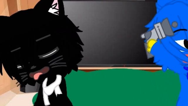 24 часа в одной комнате Хагги Вагги и Мультяшный Кот {Gacha club} смотреть онлайн