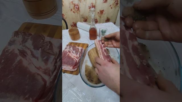 Засолка грудинки для холодного копчения в домашних условиях смотреть онлайн
