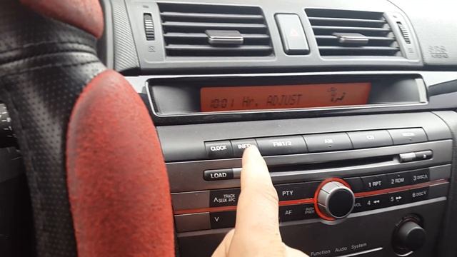 Как установить время на мазда 3 смотреть онлайн