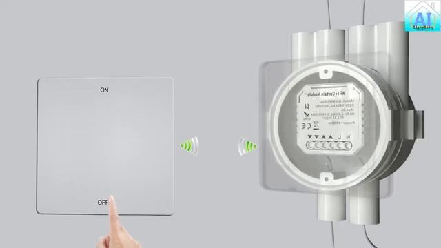 Tuya Zigbee 3.0 WiFi Curtain Switch Module ESP8266 Blind Motor Smart Home Voice Control Google Alex смотреть онлайн