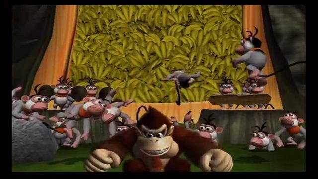 Donkey Kong Jungle Beat: Final Boss Ghastly King Platinum Medal смотреть онлайн