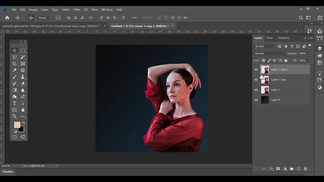 Just in One CLICK | Auto Background Removal in Photoshop: Free Action Download @Neerajsingh1990 смотреть онлайн