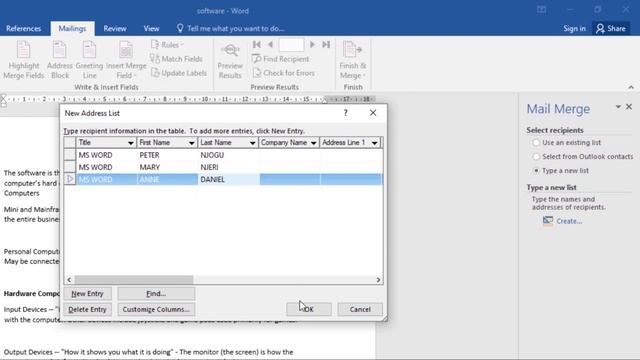 Microsoft Word Course : Mail Merge / Master Microsoft Word Beginner to Advanced Guide смотреть онлайн