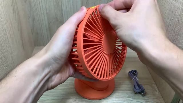 Вентилятор портативный Xiaomi VH Clip Fan (F04) Orange смотреть онлайн