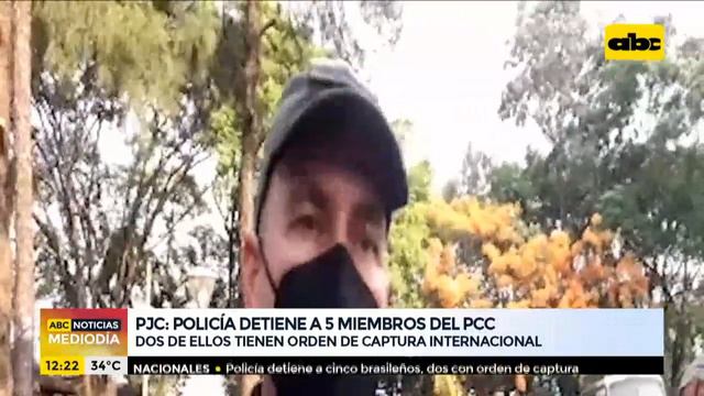 Policía detiene a 5 miembros del PCC en Pedro Juan Caballero смотреть онлайн