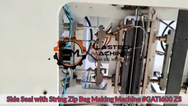 《PLASTECH MACHINES》 Latest Economical Model Side Seal with String Zip Bag Making Machine#GATI600 Z смотреть онлайн