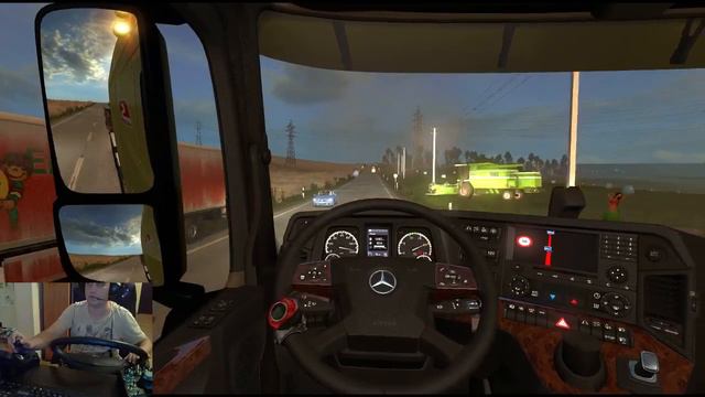 ETS 2# стрим, Зима-Облучье, карта Суровая Россия Байкал R15 едем дерзко, Mercedes 8*8 часть 2 смотреть онлайн