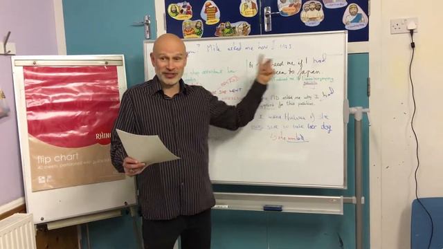 Direct to Indirect Questions WITH Reported Speech смотреть онлайн