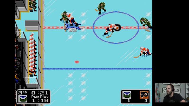EA NHL Hockey (1992 or 93) - Sega Genesis Retro Gaming смотреть онлайн