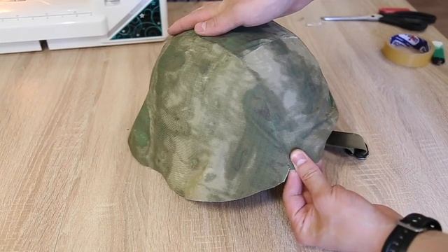 Делаем чехол на шлем смотреть онлайн