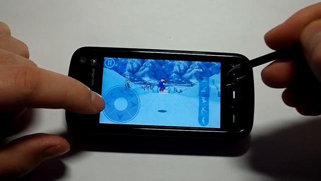 Nokia 5800: Запуск игр [Avalanche Snowboarding] смотреть онлайн