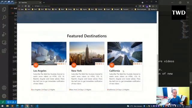 ? Travel Website Using HTML CSS And Bootstrap смотреть онлайн
