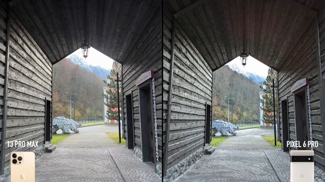 iPHONE 13 PRO MAX vs PIXEL 6 PRO: сравнение камер! смотреть онлайн