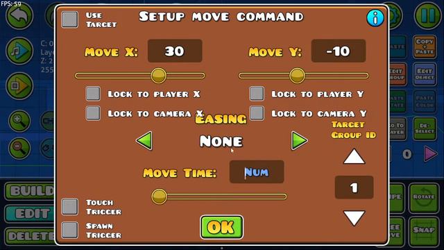 Trigger tutorials #1: MOVE TRIGGER | GEOMETRY DASH 2.2 смотреть онлайн