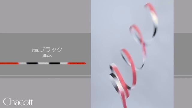 Chacott Rhythmic Gymnastic Ribbon 2016 Gradation Series 709 Black