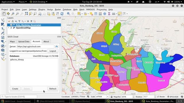 membuat peta tematik dengan quantum gis смотреть онлайн