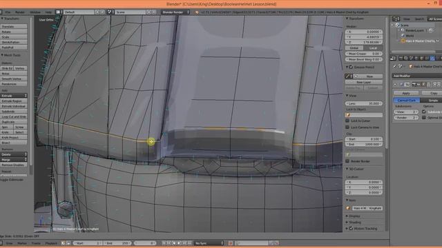 Video 3 Subdividing Helmet to Add Detail смотреть онлайн