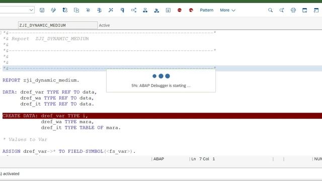 Video 45: ABAP for ALL - Dynamic Data Medium/Internal Table смотреть онлайн