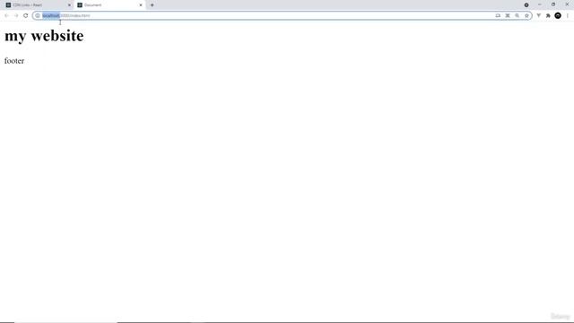 6. Using React with a CDN смотреть онлайн