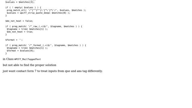 Wordpress: How to add a custom tag in contact form 7 and change the output in email? смотреть онлайн