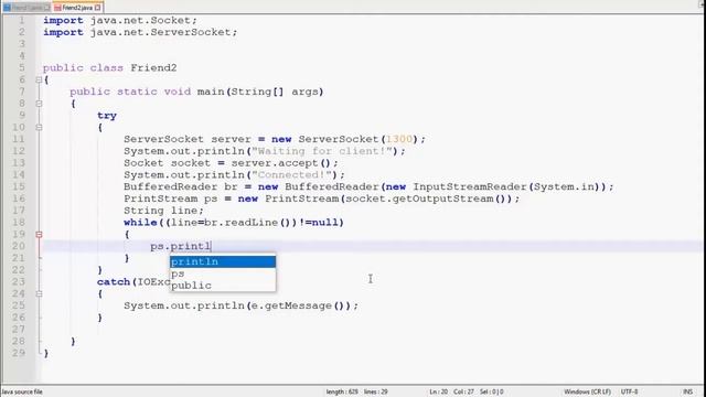 Advance Java Tutorial 10 Chat Program | Part-2 смотреть онлайн