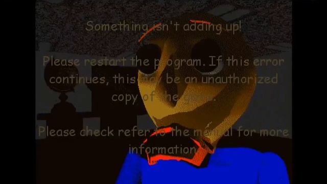 Baldi's Basics Kickstarter Exclusive Demo - Anti-Piracy Screen смотреть онлайн